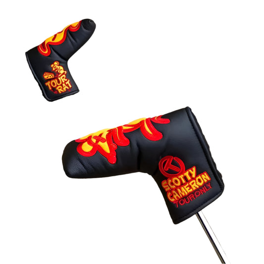 Scotty Cameron Tour Only Black Tour Rat Circle T Blade Headcover