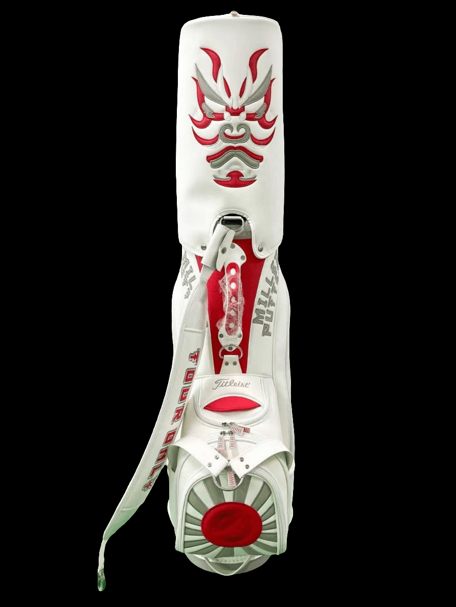 Scotty Cameron Kabuki Mask Staff Bag Japan Rising Sun Flag Ct Stand