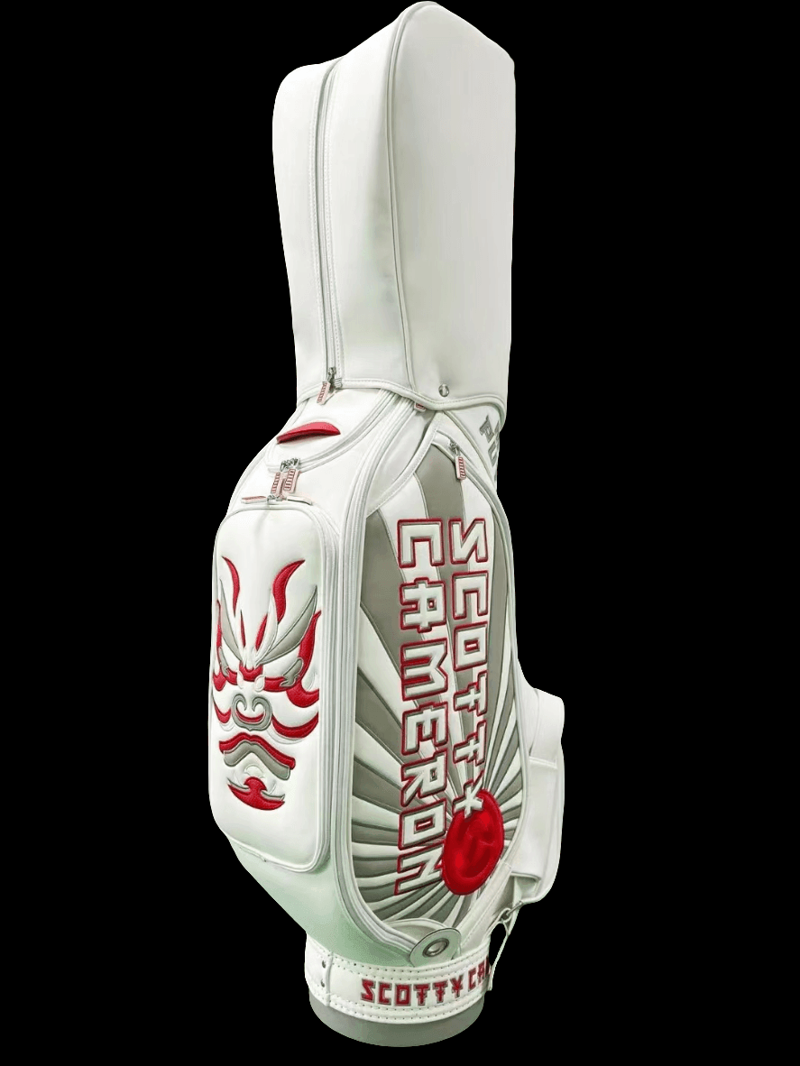 Scotty Cameron Kabuki Mask Staff Bag Japan Rising Sun Flag Ct Stand