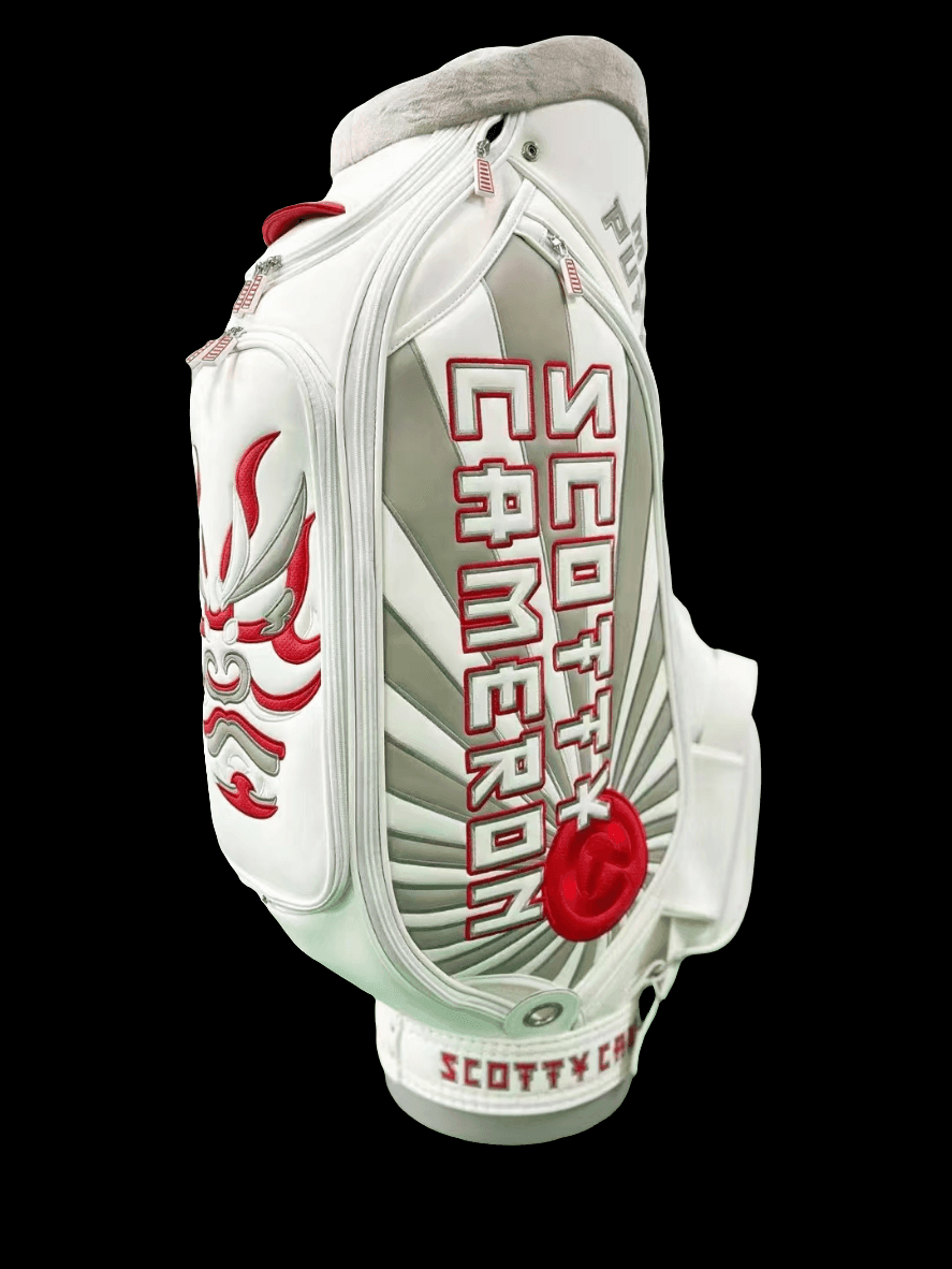 Scotty Cameron Kabuki Mask Staff Bag Japan Rising Sun Flag Ct Stand